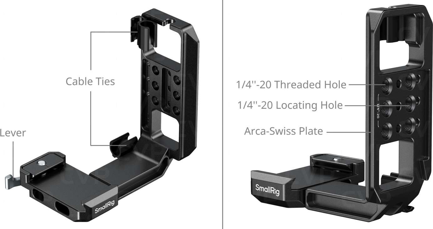 Small Rig Vertical Rig SmallRig Vertical Mount Plate 5594 | CVP