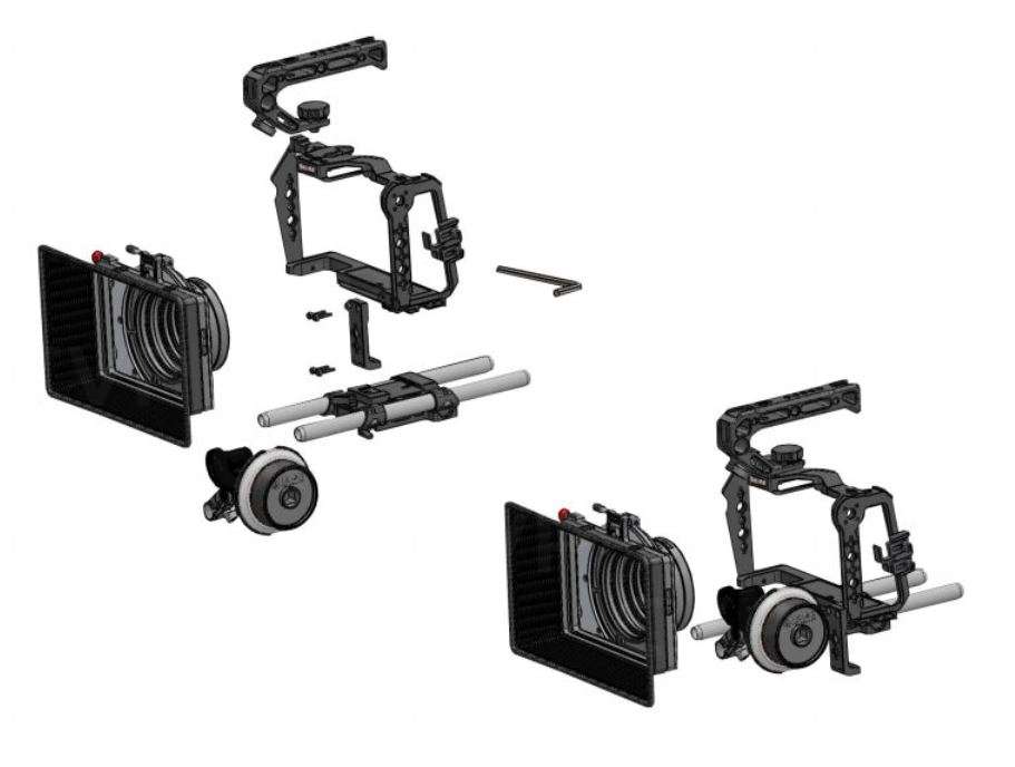 Buy SHAPE Kit with Matte Box, Follow Focus and Top Handle for