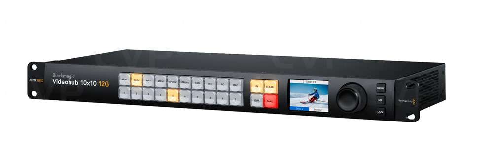 Blackmagic Videohub 10x10 12G  Photo
