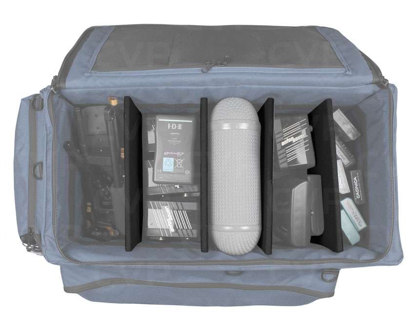 Kit di divisori DK-3 Porta Brace, set di 3 pezzi, nero