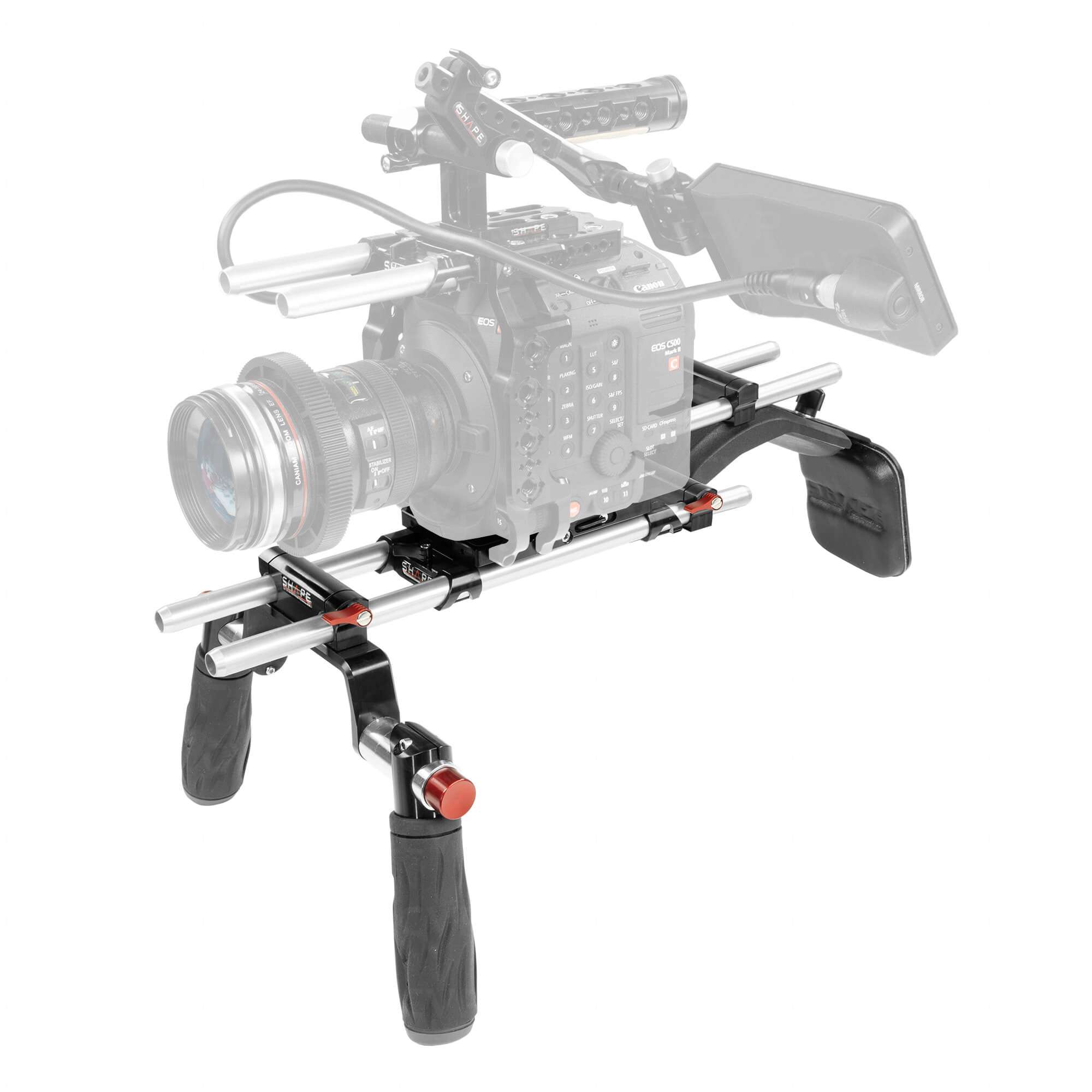 Offset Rigging Buy - SHAPE Canon C500 Mark II Offset Rig (C52-OFF)