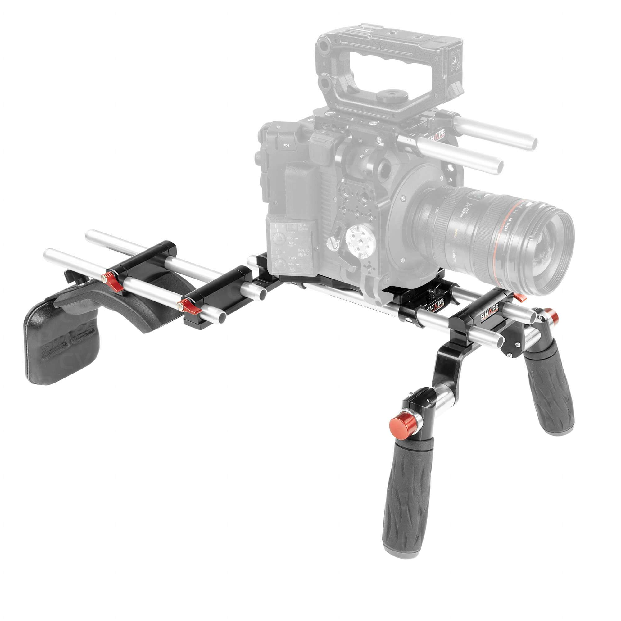 Shape Offset Camera Rig Buy - SHAPE Canon C500 Mark II Offset Rig (C52-OFF)
