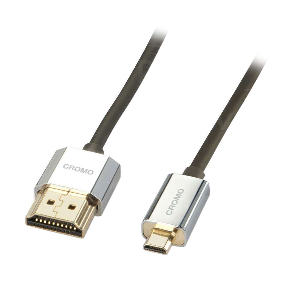 buy lindy cromo slim high speed hdmi to micro hdmi cable buy lindy cromo slim high speed hdmi to micro hdmi cable