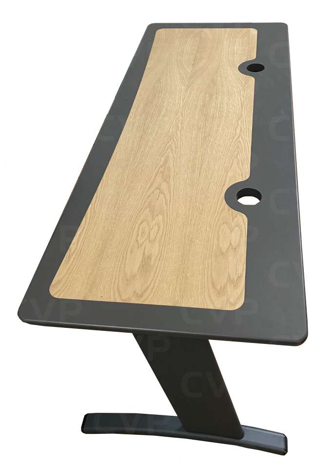 Buy ExShowroom AKA Design ProMedia Editing Desk Studio Furniture in Graphite Grey and Crown