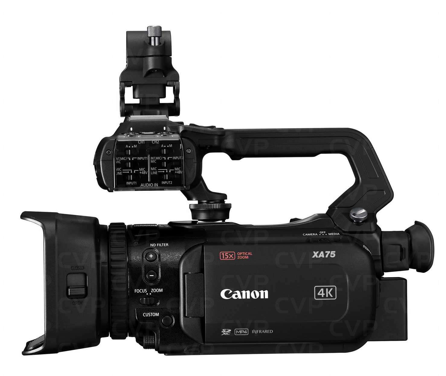 Canon XA75 4K Professional Camcorder | CVP