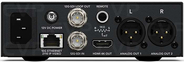 Blackmagic 2110 IP SDI to HDMI 12G Photo