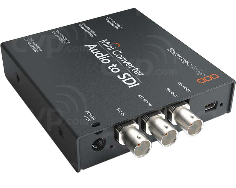 blackmagic design mini converter sdi to audio