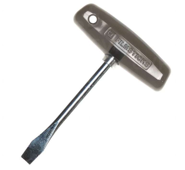Filmsticks T-Handle Slotted Screwdriver - Black Photo