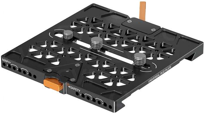 Bright Tangerine Universal BUD Plate Photo