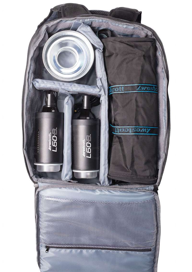 Westcott L-60-B 2-Light Backpack Kit Photo