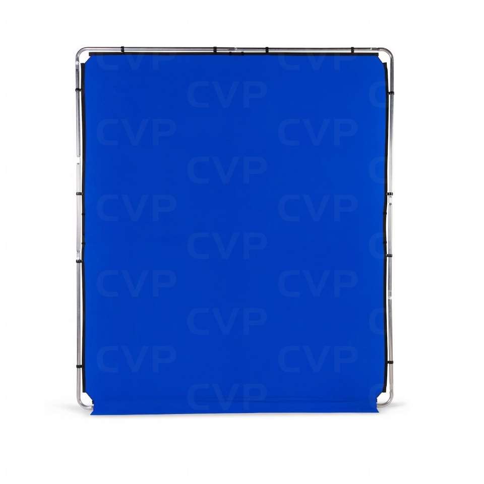 Manfrotto Cover EzyFrame Chroma Key Verde 2x2,3m – Fondale Pieghevole Ultraportatile Per Foto E Video