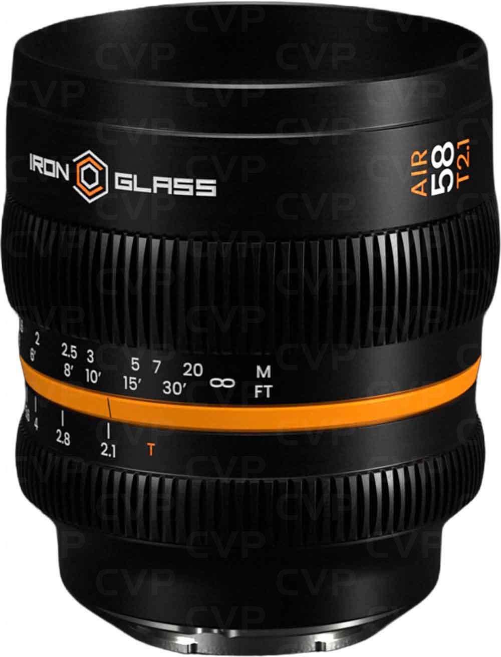 Iron Glass AIR 58mm T2.1 Lens - E-Mount Photo