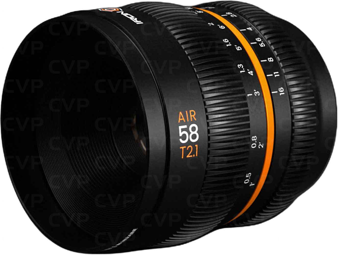 Iron Glass AIR 58mm T2.1 Lens - E-Mount Photo