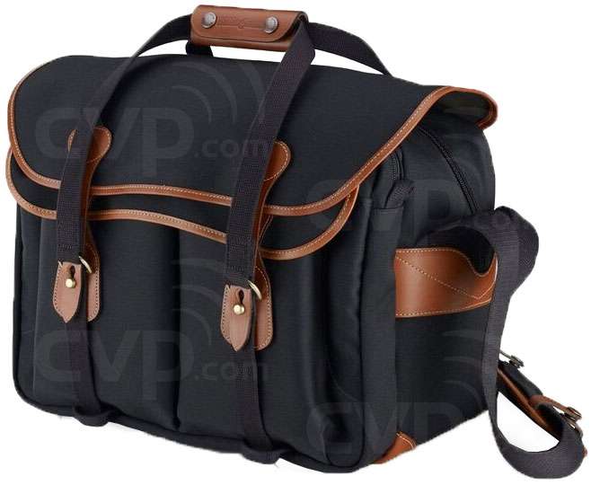 Buy Billingham 445 Camera Bag Black Canvas/Tan Leather (Internal
