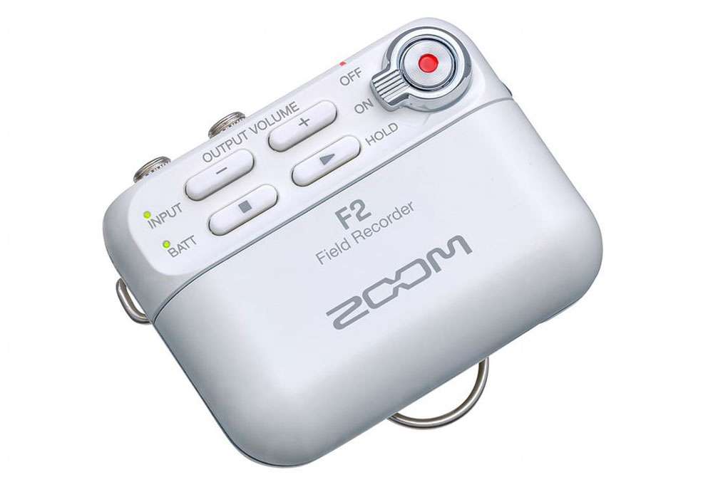 Buy Zoom F2 Field Recorder and Mic White (F2 White)