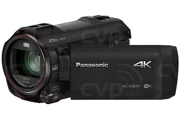 Buy Panasonic HCVX870 4K Ultra HD Camcorder (HCVX870EBK)
