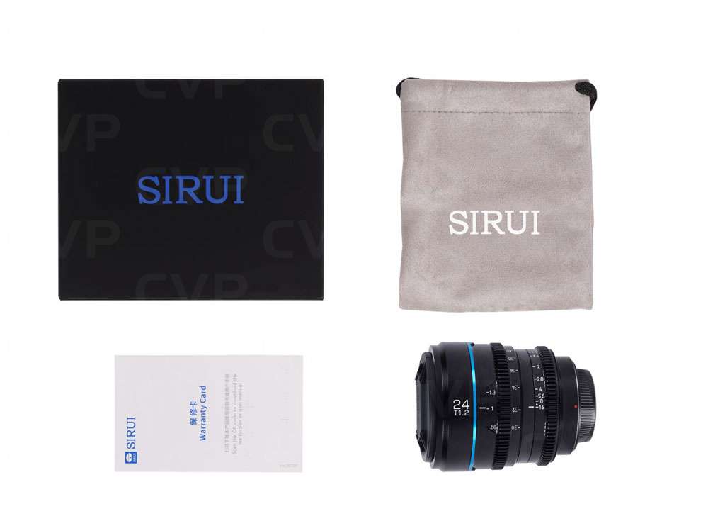 SIRUI Nightwalker 24mm T1.2 Cine Lens - E Mount Photo