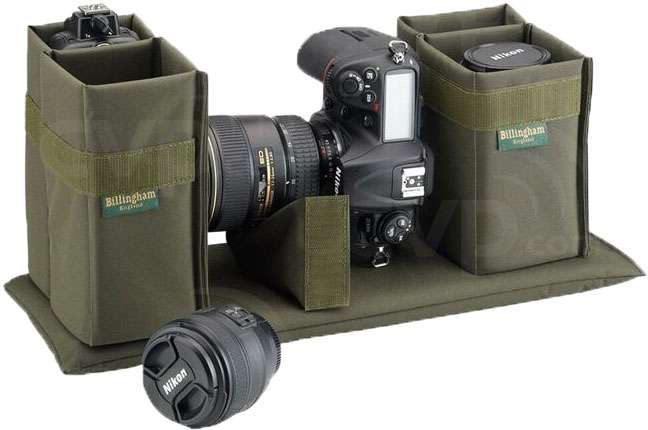 Buy - Billingham 445 Camera Bag - Black Canvas/Tan Leather (Internal ...