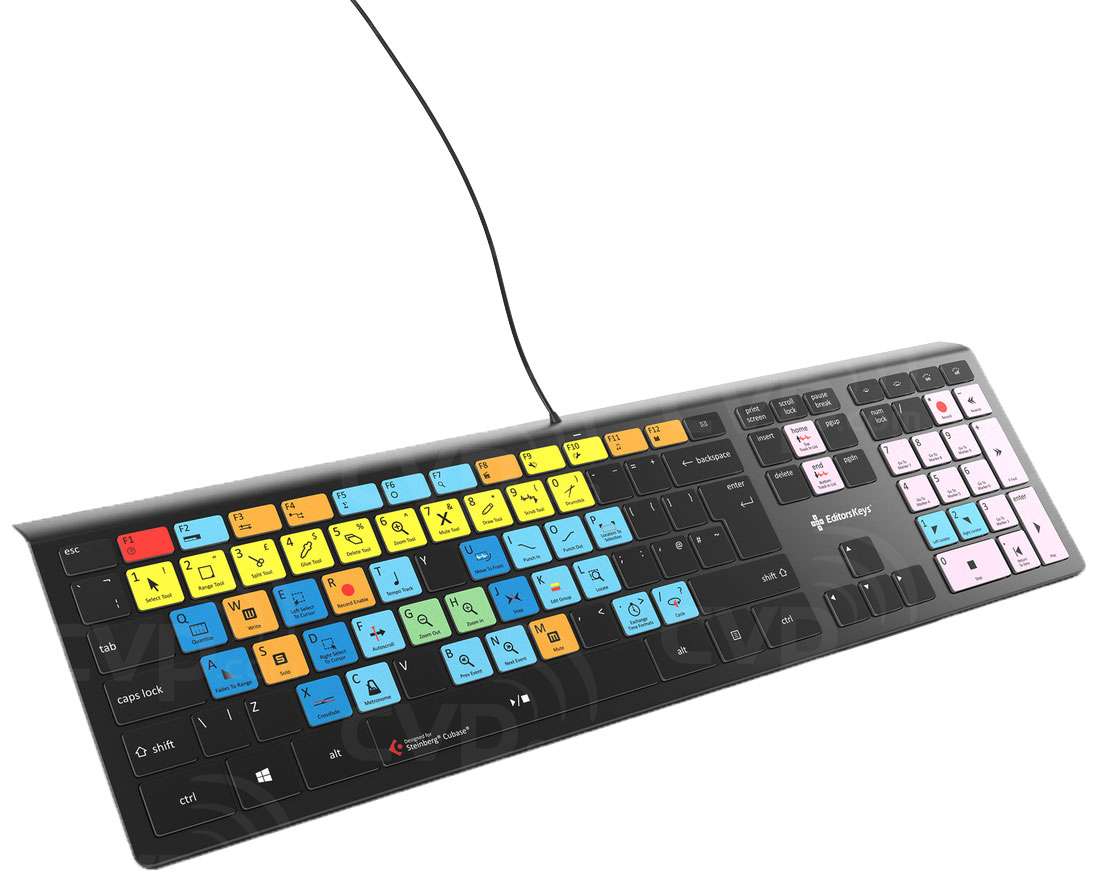 Buy - Editors Keys Cubase Backlit Keyboard for Mac and PC - UK (p/n ...