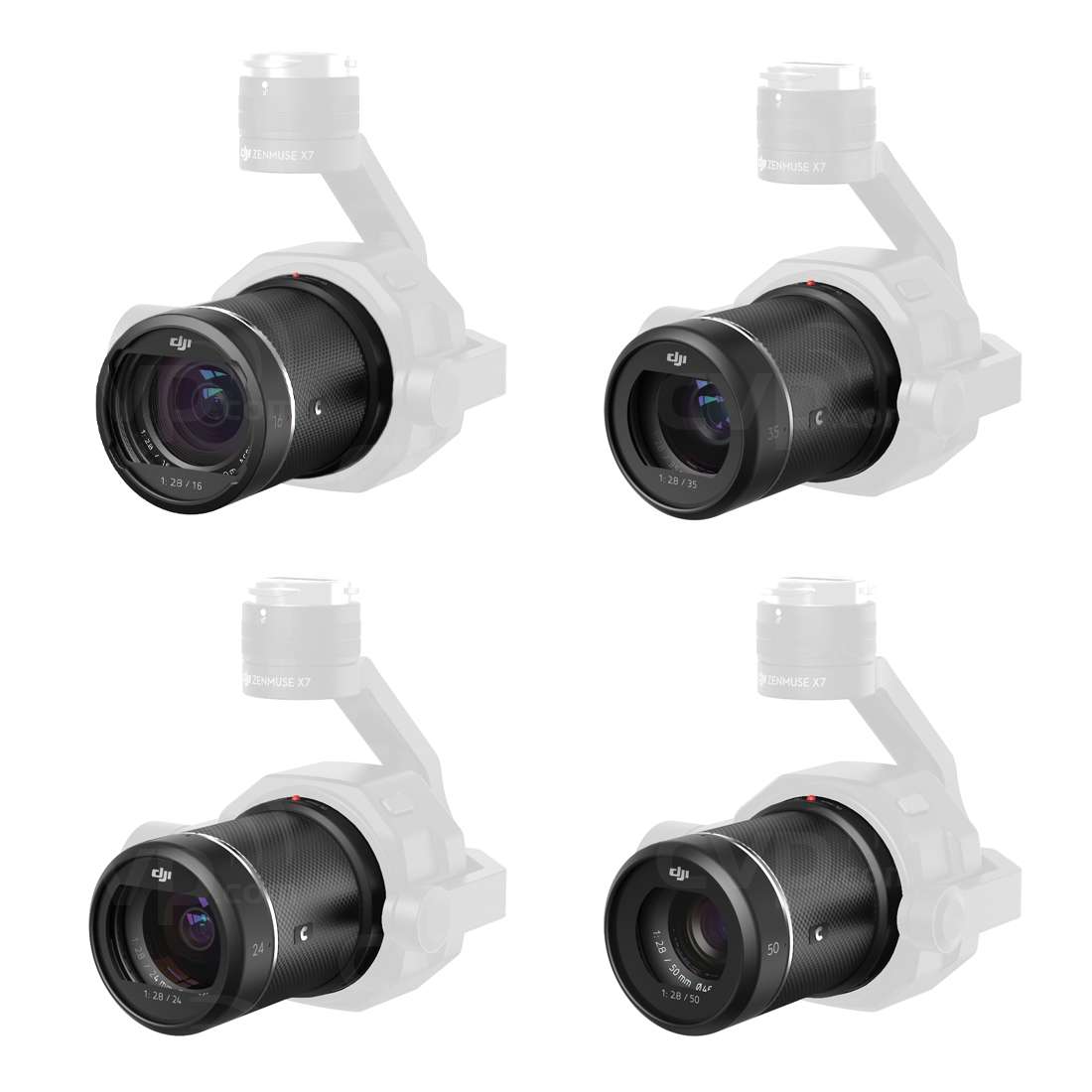 Buy DJI Zenmuse X7 Lens Set (CP.BX.00000039)