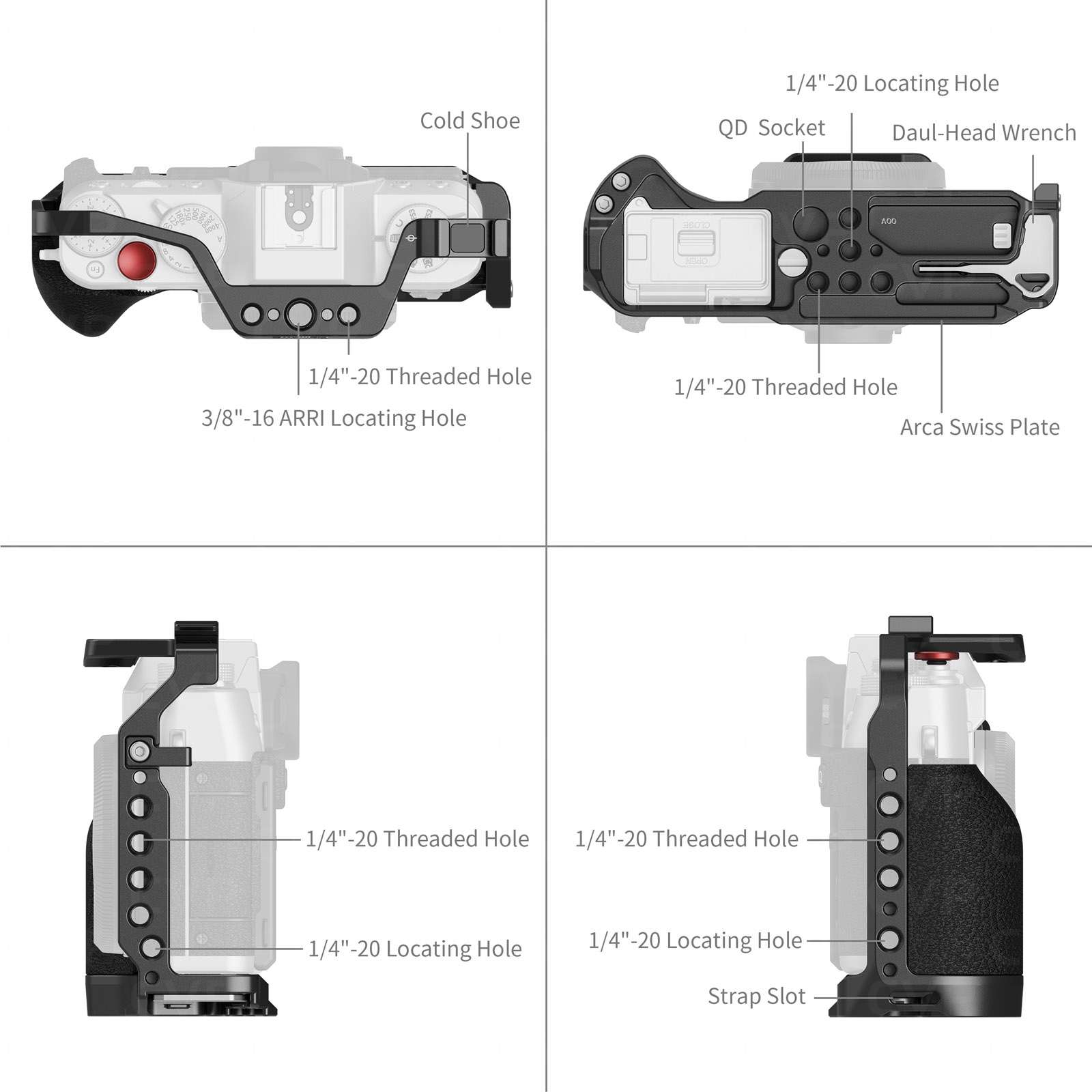 SmallRig Cage for FUJIFILM X-T30/II/III Photo
