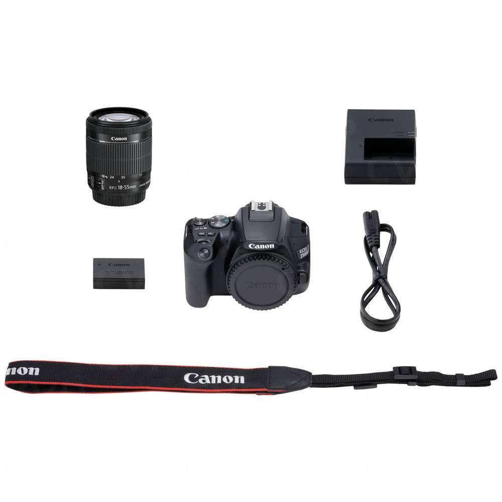 Buy Canon EOS 250D w/ 1855mm Lens (3454C006)