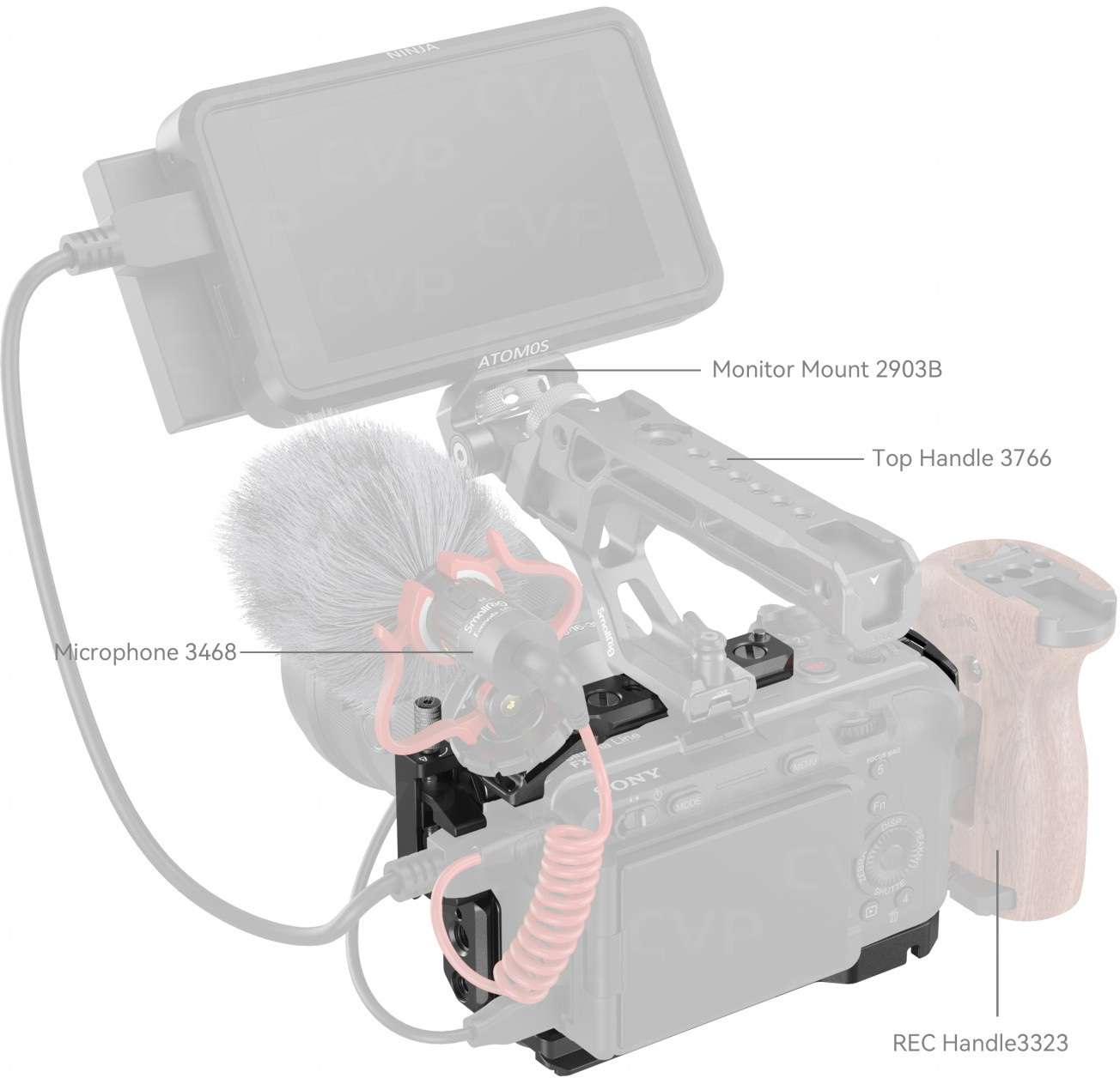 Fx 3 Small Rig Buy - SmallRig Cage for Sony FX3/FX30 (SR4183B)