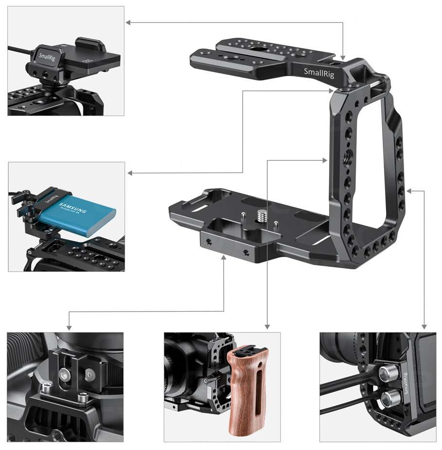 Buy SmallRig Half Cage for BMPCC 4K/6K (CVB2254B)