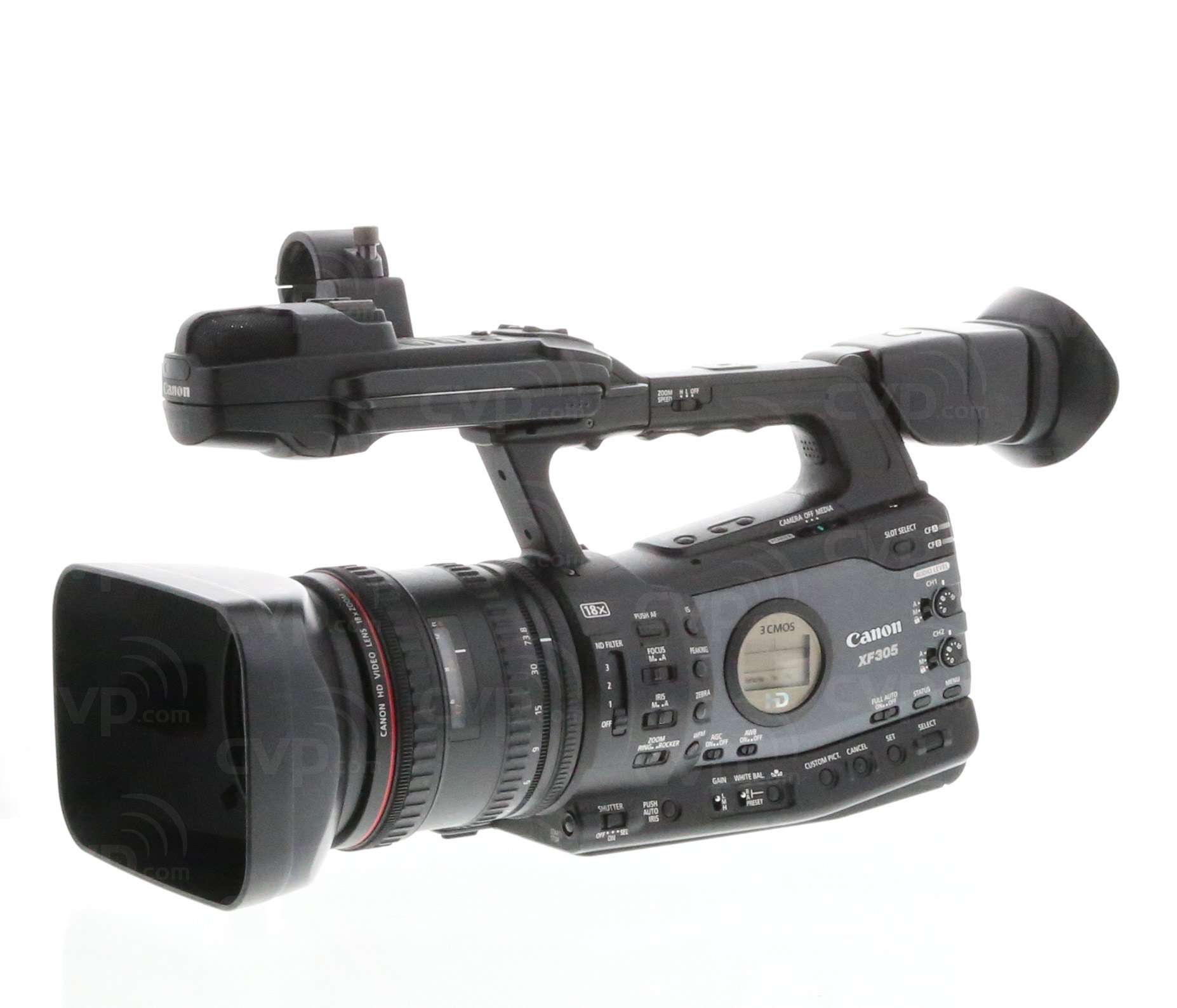 Buy Used Canon XF305 (XF305) HD Camcorder MPEG2, 50Mbps, 422