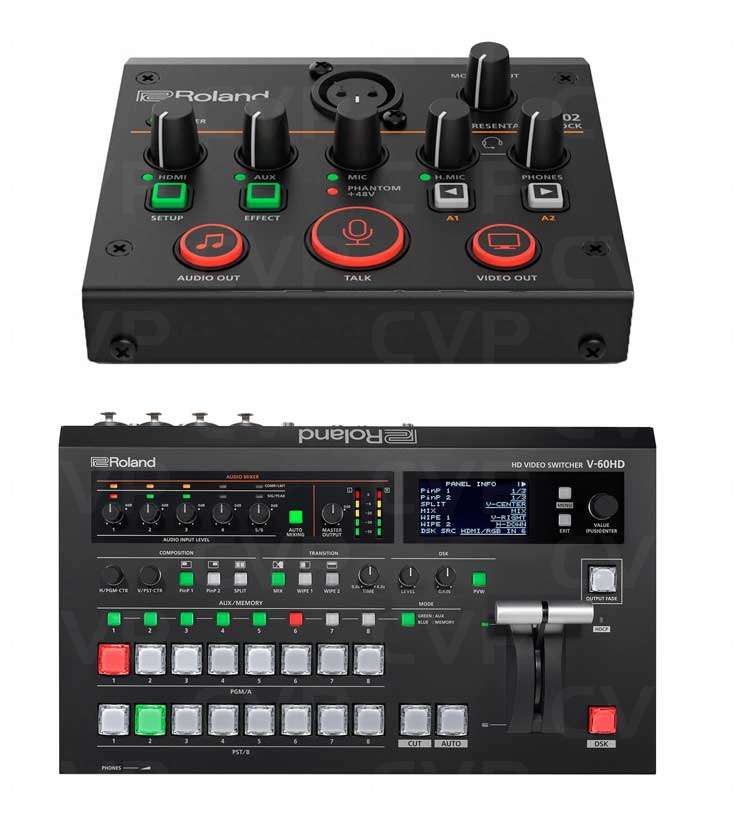 Buy Roland Streaming Bundle V60HD HD Video Switcher and UVC02 USB