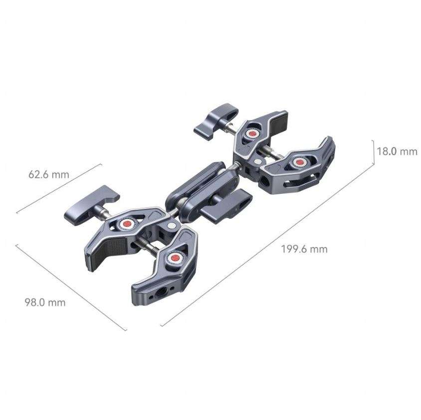 Can Rig Clamp Buy - SmallRig Super Clamp w/ Double Crab-Shaped Clamps (SR4103B)
