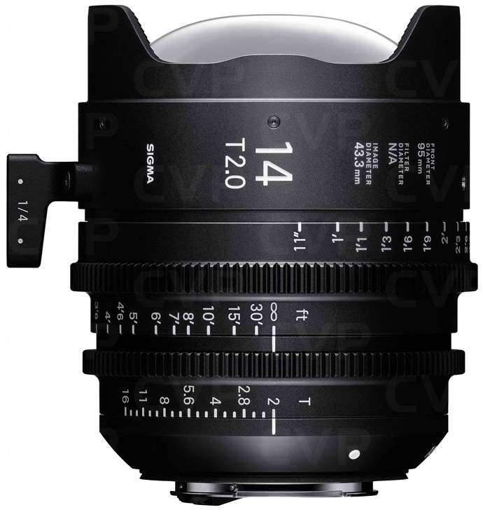 Buy ExShowroom Sigma 14mm T2 FF High Speed Prime Cine Lens EF Mount