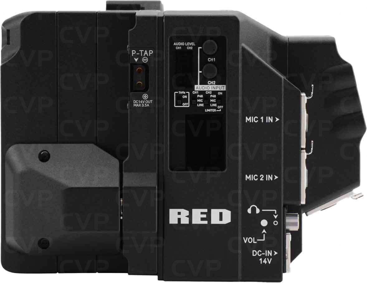Red Raptor Audio Module RED V-RAPTOR XL X Cine Broadcast Pack Half Rack | CVP
