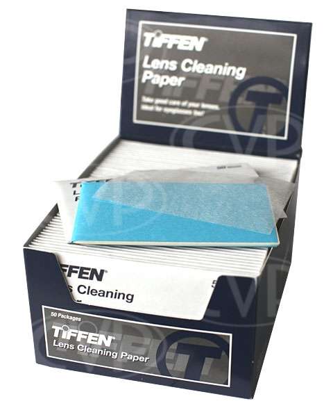 Fazzolettini Pulizia Lenti Tiffen - Confezione Da 50 Pezzi - Foto 2
