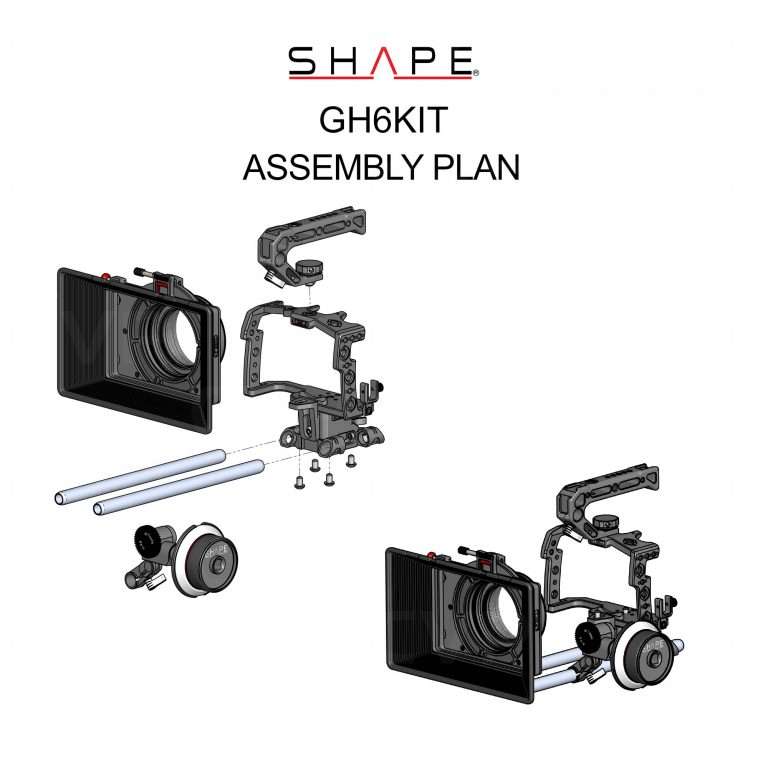 Buy SHAPE GH6 Kit w/ Mattebox and Follow Focus (GH6KIT)