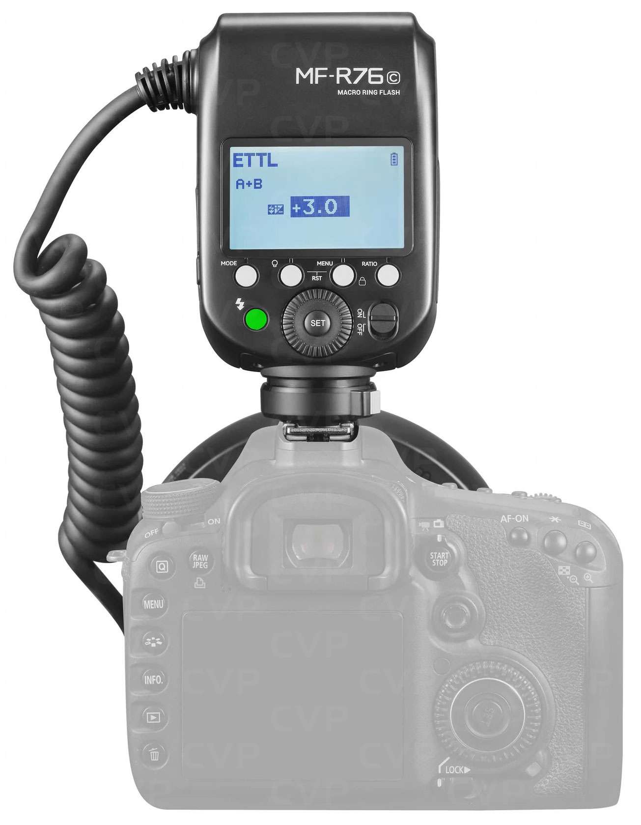 Godox MF-R76C TTL Macro Ring Flash For Canon Photo