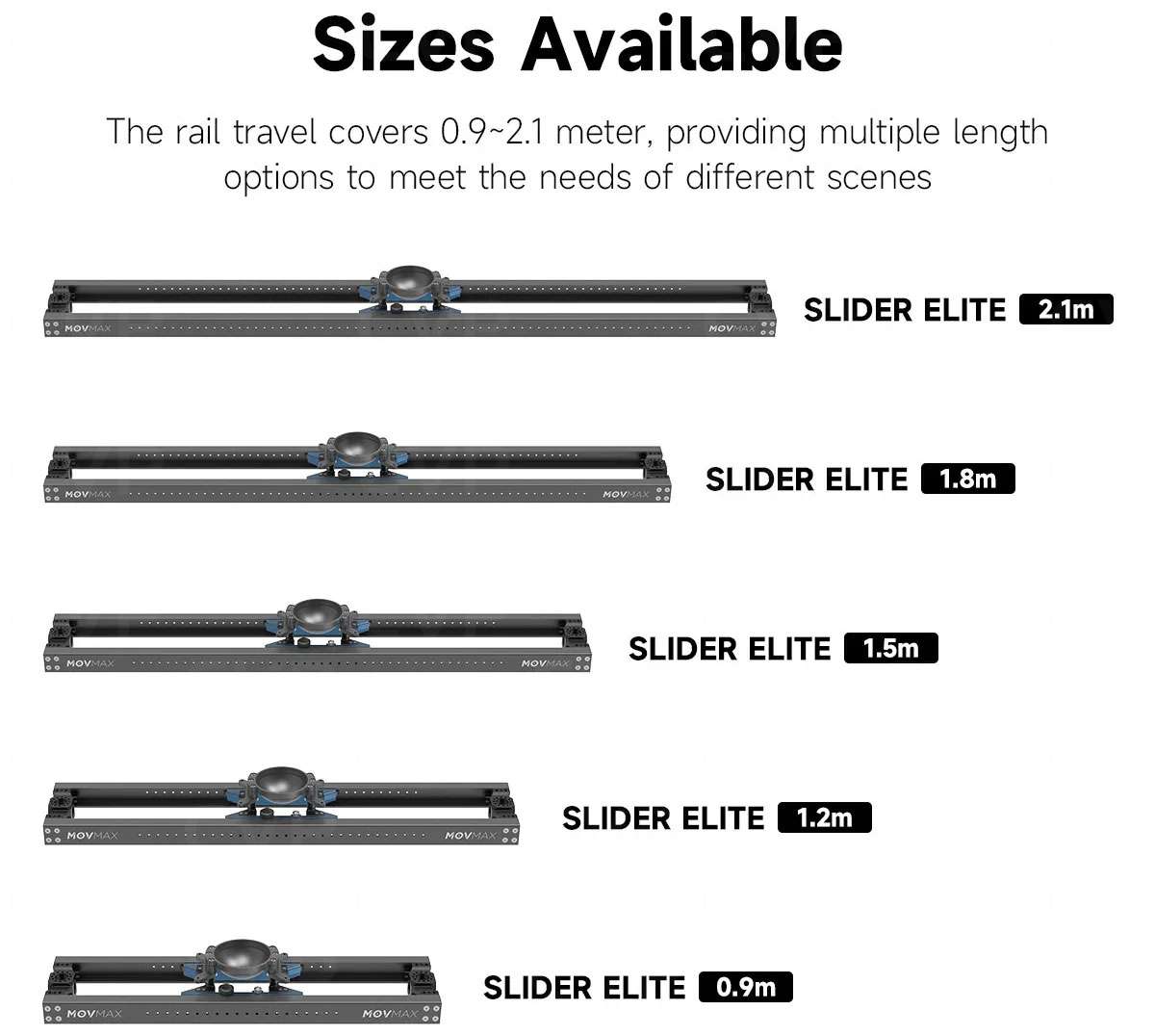MOVMAX Slider Elite mit 100-mm-Schüsselhalterung | CVP