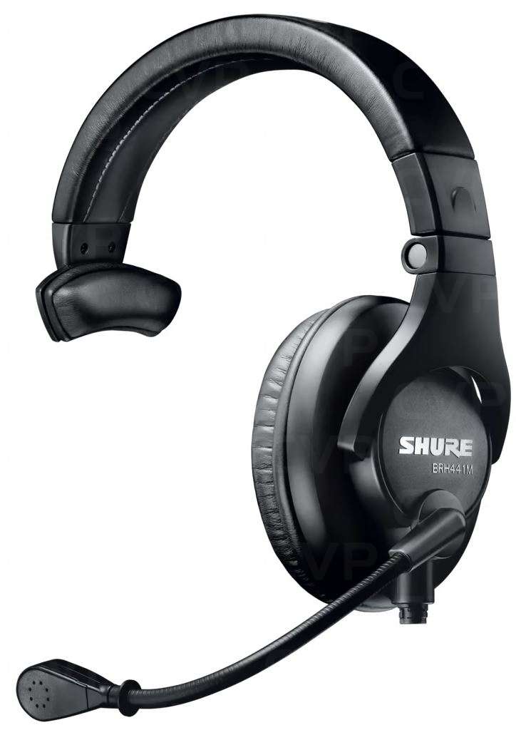 Buy - Shure Single Ear Headphone w/Mic (W/O Cable) (BRH441M-LC)