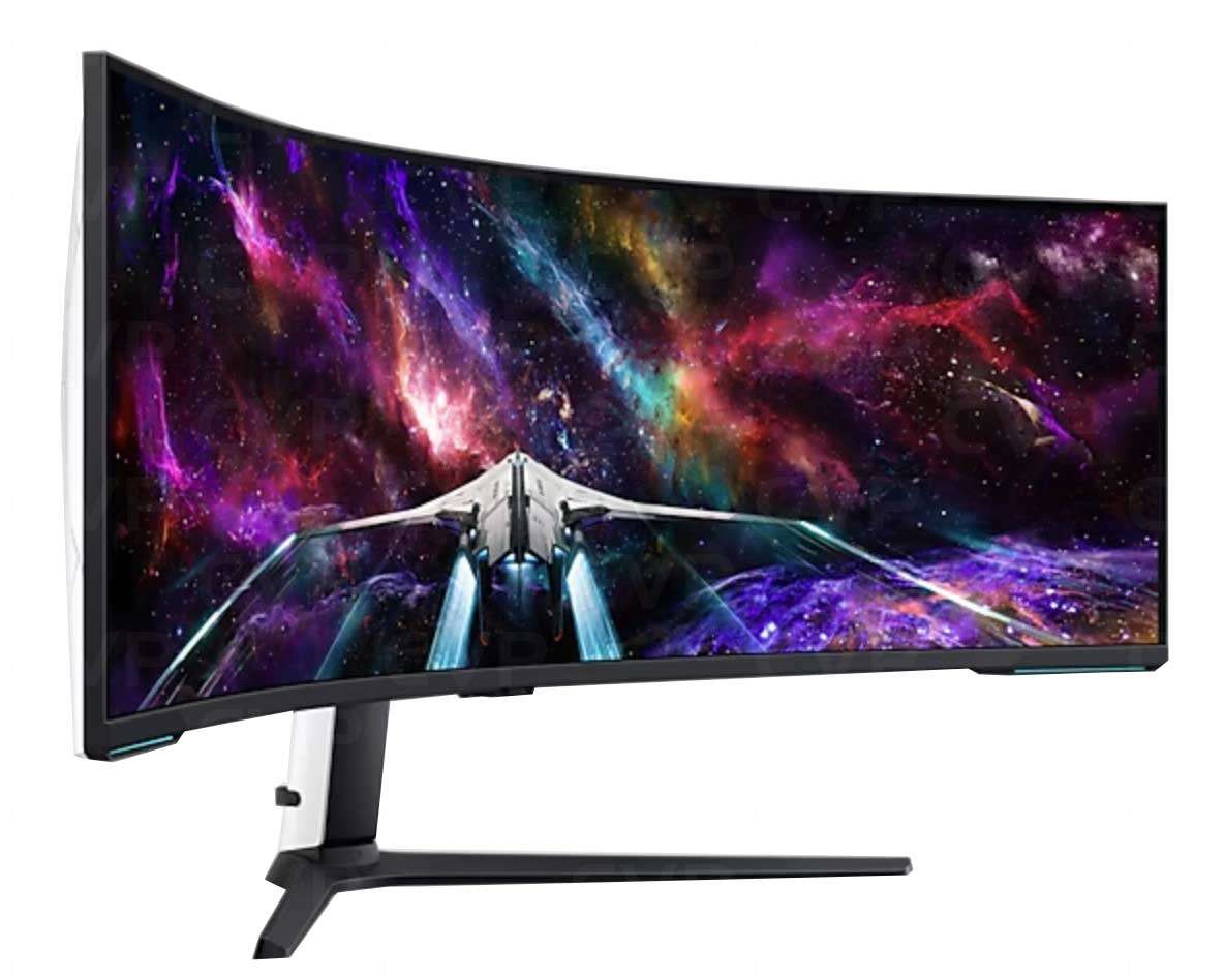 Samsung 57in Dual-UHD Odyssey Gaming Monitor Photo