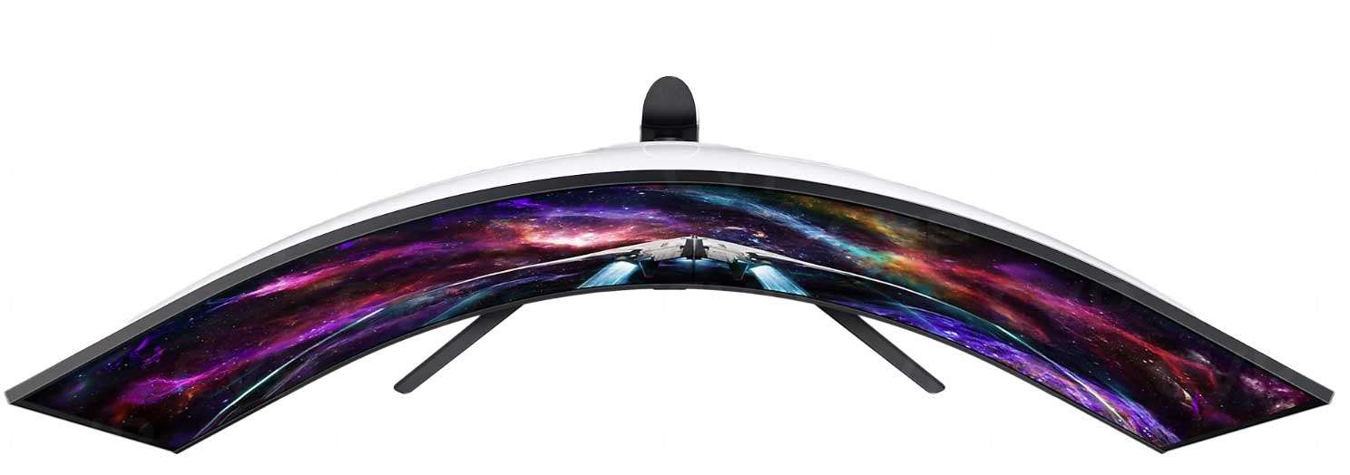 Samsung 57in Dual-UHD Odyssey Gaming Monitor Photo