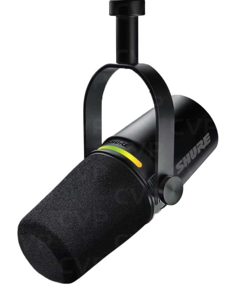 Shure MV7+ Dynamic Podcast Microphone - Black Photo