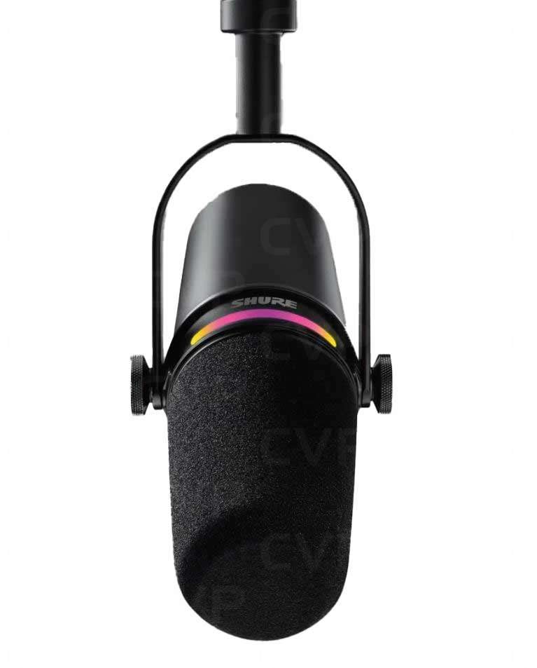 Shure MV7+ Dynamic Podcast Microphone - Black Photo