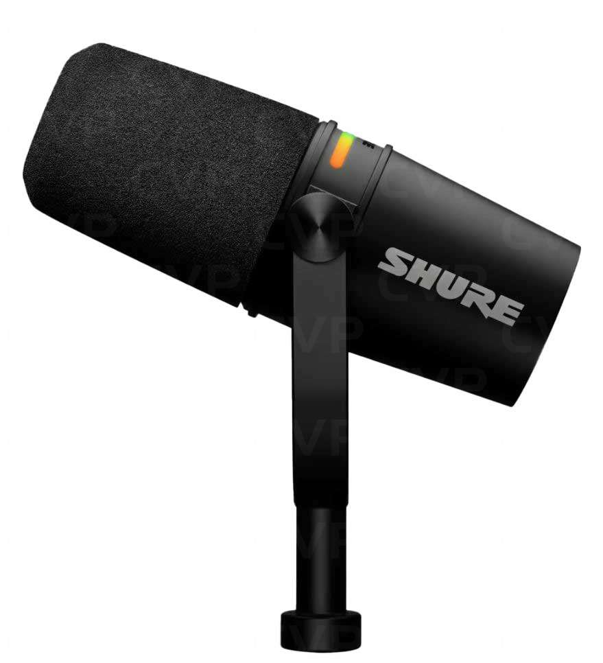 Shure MV7+ Dynamic Podcast Microphone - Black Photo
