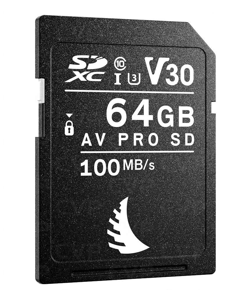 Buy - Angelbird 64GB AV PRO SD V30 Card (AB-AVP064SDV30)