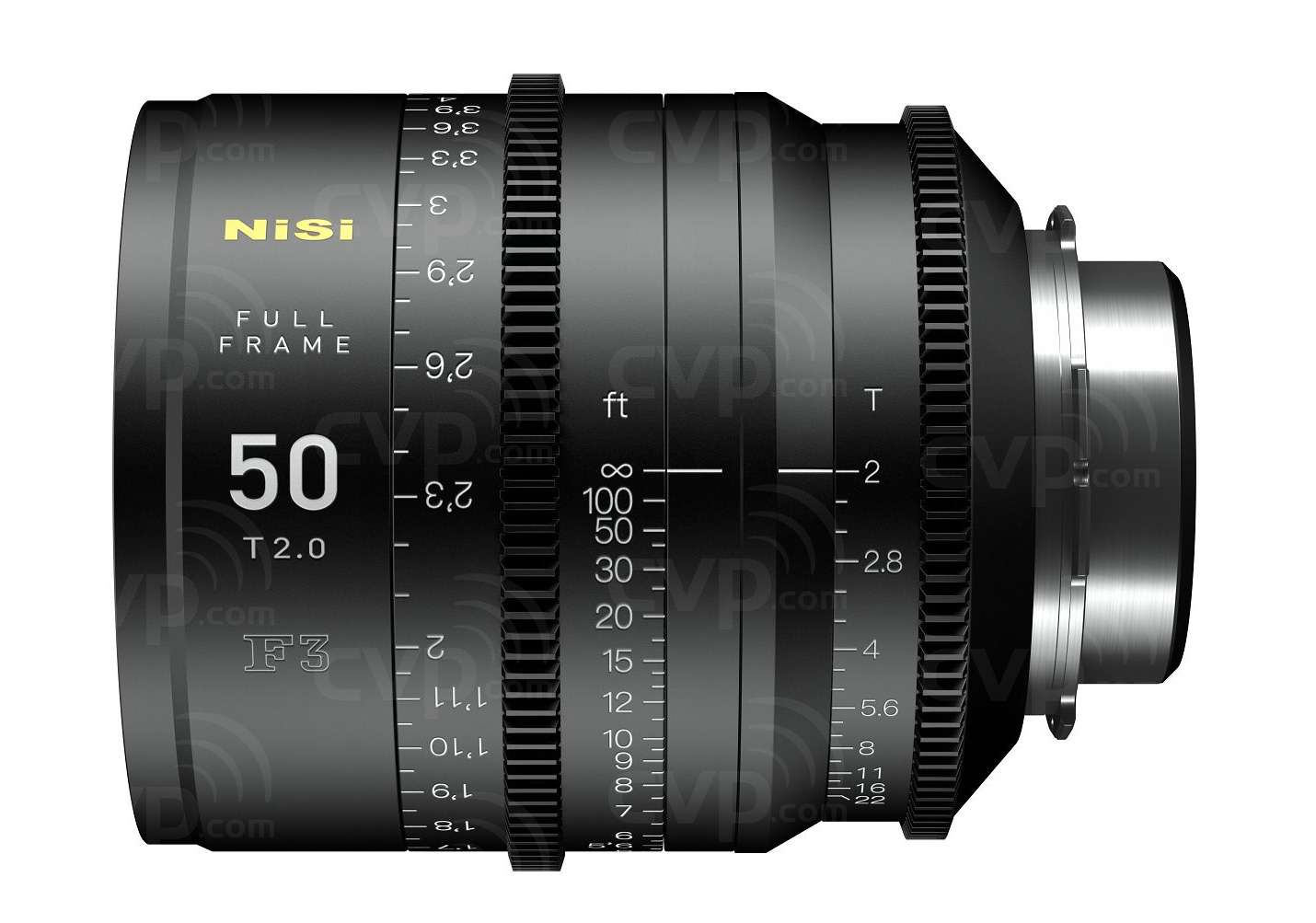 Buy - Nisi F3 Prime Cinema 50mm T2.0 Lens - PL Mount (p/n NIF350PLM)