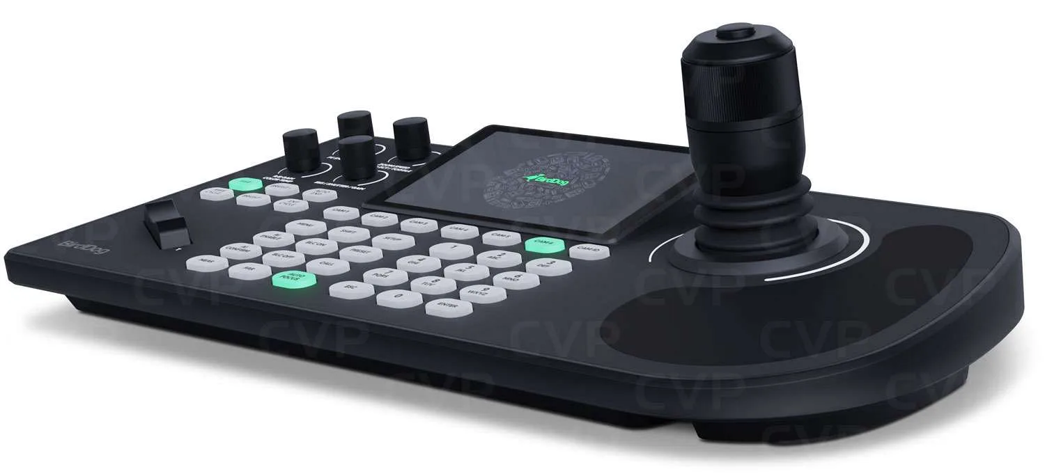 Zowietek Manette de vidéoconférence PTZ PELCO-D/P/Visca PTZ avec écran