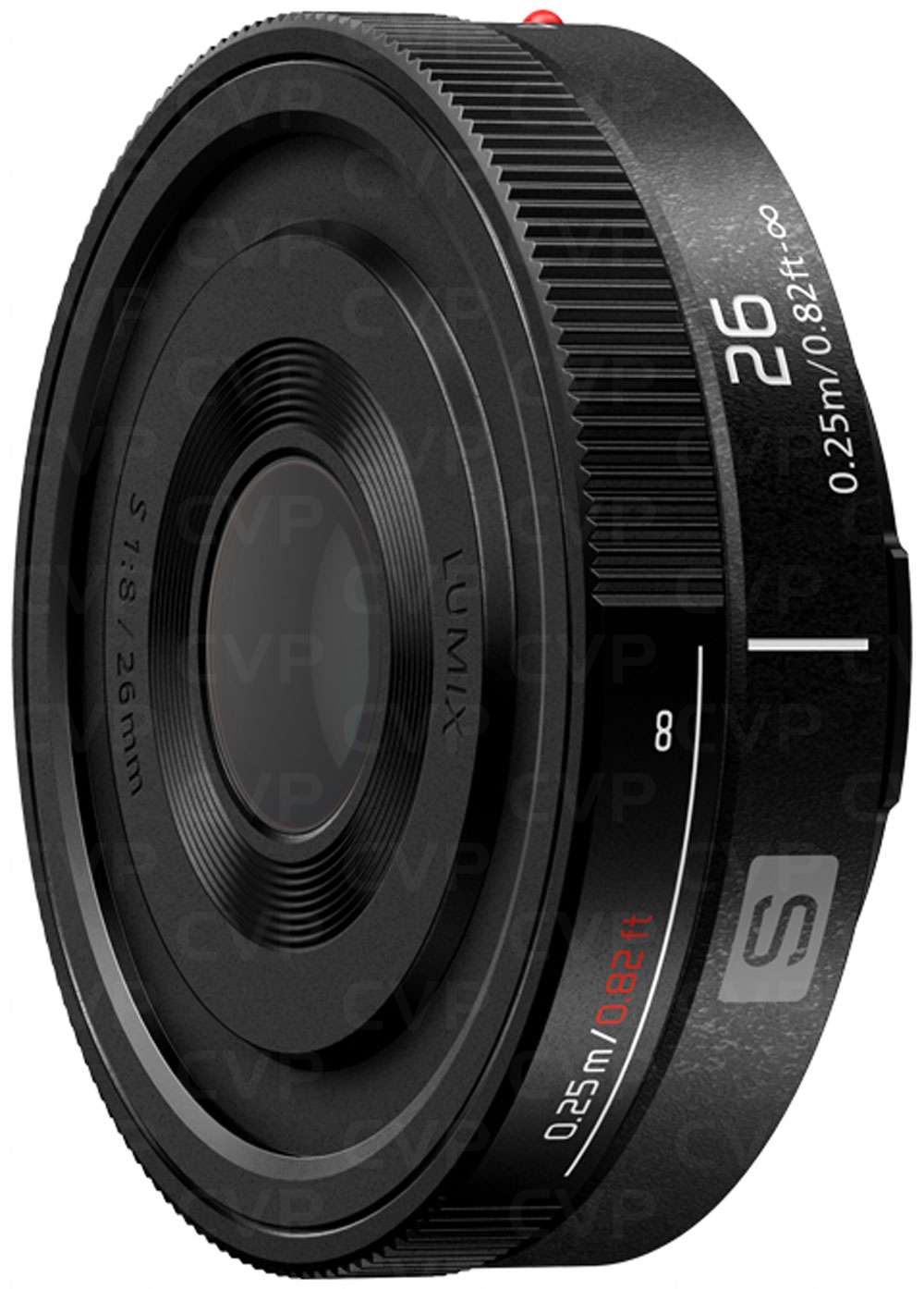 JJC Kit Adaptateur Filtre + Bouchon Objectif Pour Panasonic Lumix S 26mm F8 L-Mount - Aluminium Robuste