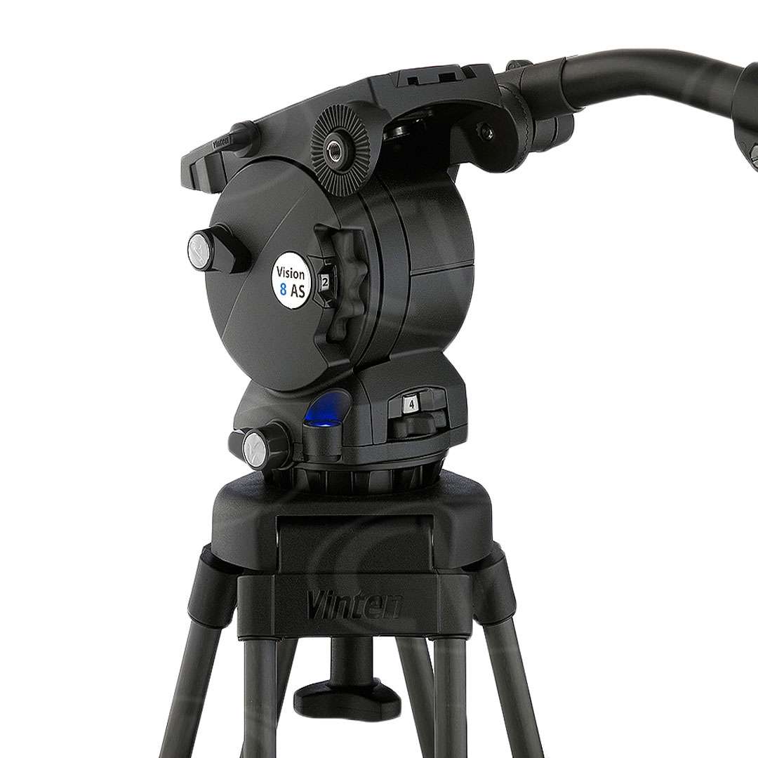 Système de trépied vidéo, Cayer BF30L 72 Pouces - Trépied Professionnel à Double Tube en