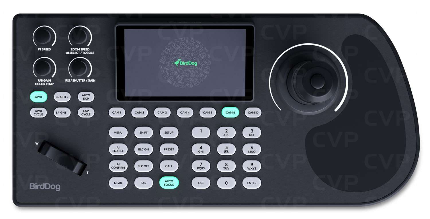 BirdDog 3x X4U and PTZ Controller - Black Photo