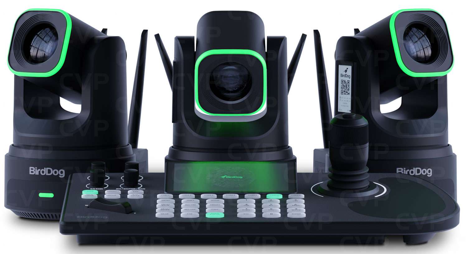 BirdDog 3x X4U and PTZ Controller - Black Photo